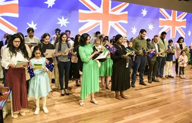 Citizenship ceremonies - 29 October 2022