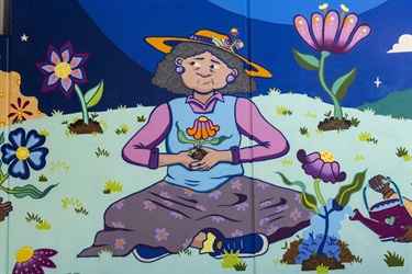 Stories That Connect Us - Mural Detail
