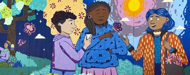 Stories That Connect Us -  Mural Detail