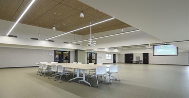 Community Rooms 1 and 2 full space