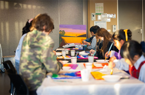 canvas painting for kids