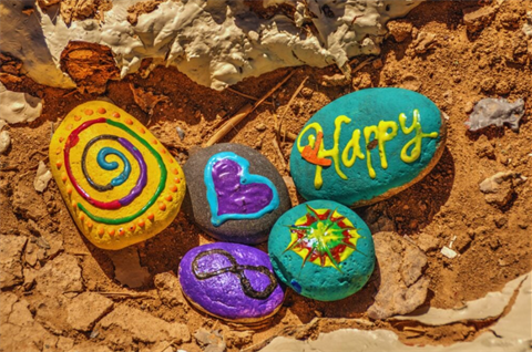 rock painting workshop for kids