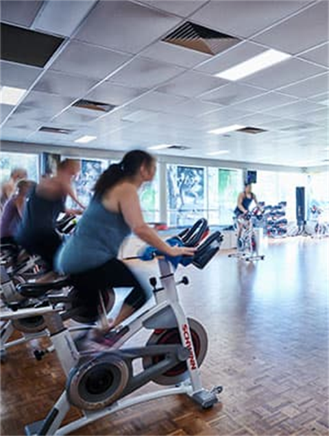 spin bikes