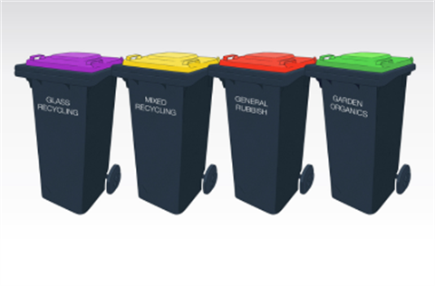All bins graphic