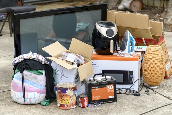 Recycle centre accepted items