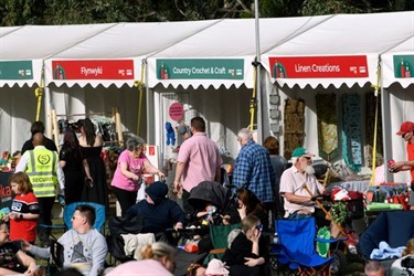 Carols by Candlelight 2024 Christmas stalls