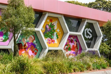 Caroline Springs Christmas Window Display